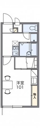 レオパレス眉山南の物件間取画像